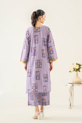 2-Pc Lawn Printed Shirt with Straight Trouser SCPM3-015